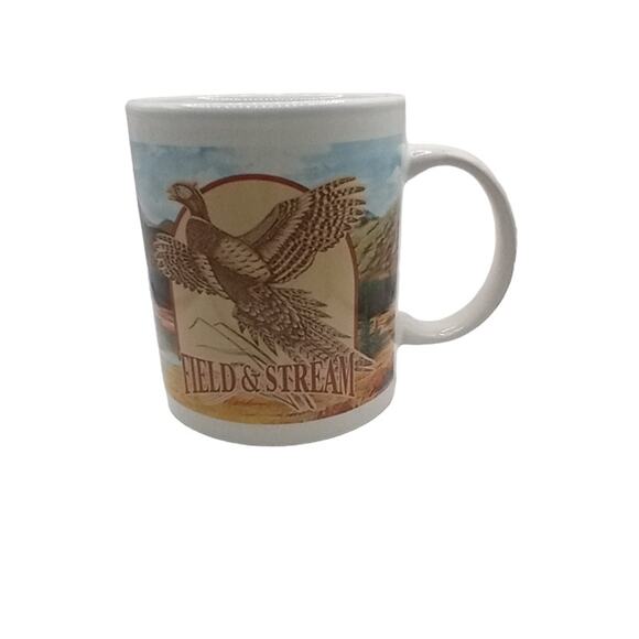 🦌Field & Stream Mug ☕ Rustic Lodge Gift for Outdoorsmen🐟 - Picture 10 of 13